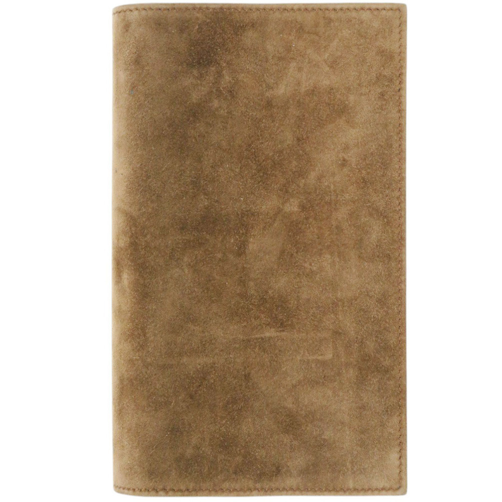 Hermes Agenda Vision 2009 Doblis Brown Blue Silver Hardware □F Stamp (Made in...